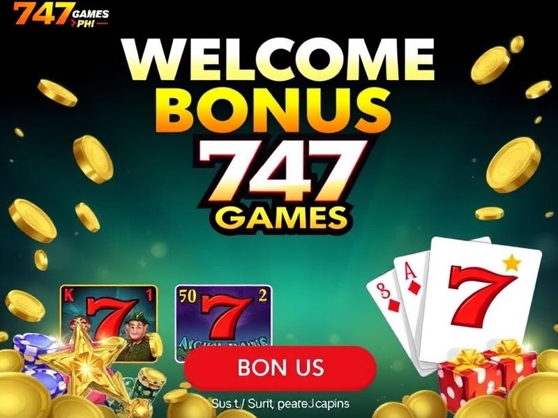 Explore the ultimate 747 games ph.com experience with exclusive bonuses, live dealer action, and top-rated casino games. Join now for thrilling real-money play in the Philippines!